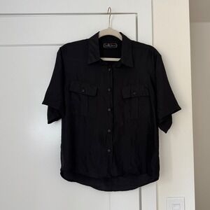 Jean de Pierre short sleeve button up‎
